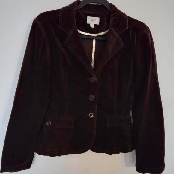 Vintage! Jacob Connexion Stretch Velvet Jacket - Picture 10 of 16